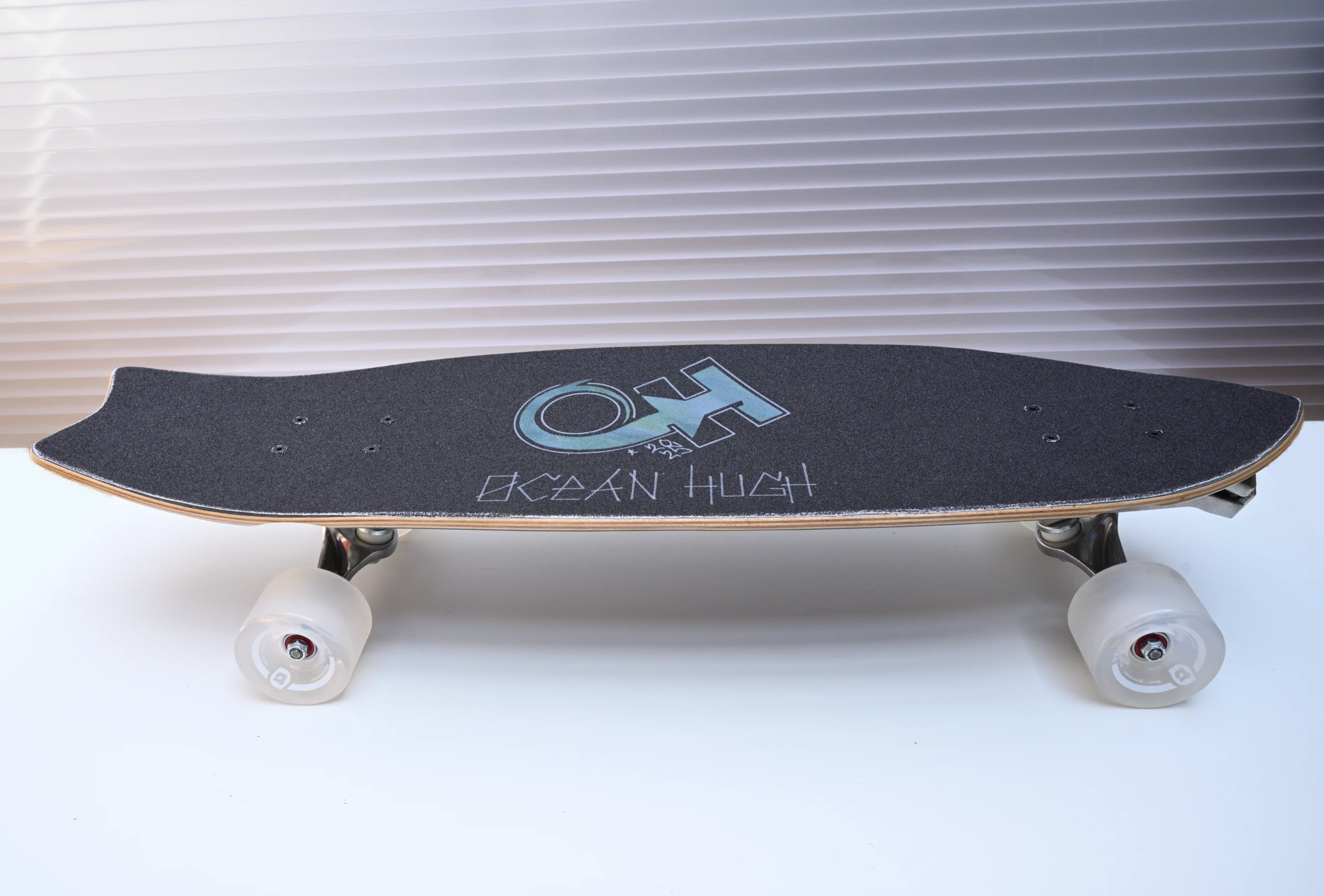 Surf Skate Board - Pump Trucks on a Dark Maple Deck