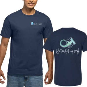 T-Shirt - OH Original Abstract Logo Men's Navy