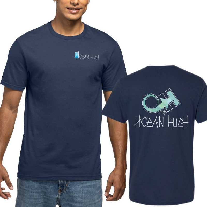 T-Shirt - OH Original Abstract Logo Men's Navy